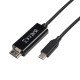 V7 V7UCHDMI-1M câble vidéo et adaptateur USB Type-C 3.2 Gen 1 HDMI Noir