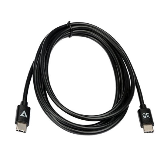 V7 V7USB2C-2M câble USB USB 2.0 USB C Noir