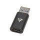 V7 V7USB3AC câble USB USB 3.2 Gen 1 (3.1 Gen 1) USB A USB C Noir