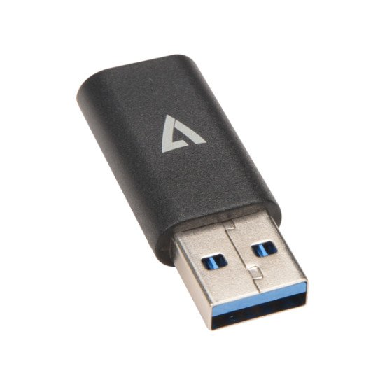 V7 V7USB3AC câble USB USB 3.2 Gen 1 (3.1 Gen 1) USB A USB C Noir