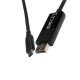 V7 V7UCDP-2M changeur de genre de câble USB Type-C 3.2 Gen 1 DisplayPort Noir