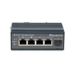 LevelOne IGP-0501 commutateur réseau Gigabit Ethernet (10/100/1000) Connexion Ethernet POE Noir LevelOne IGP-0501 commutateur réseau Gigabit Ethernet (10/100/1000) Connexion Ethernet POE Noir