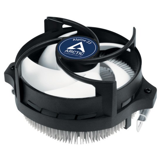 ARCTIC Alpine 23 - Compact AMD CPU-Cooler Processeur Kit de refroidissement 9 cm Aluminium, Noir 1 pièce(s)