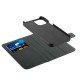 BeHello BEHMAG00038 coque de protection pour téléphones portables 15,5 cm (6.1") Étui avec portefeuille Noir