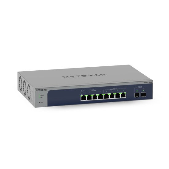 Netgear MS510TXM commutateur réseau Géré L2/L3/L4 10G Ethernet (100/1000/10000) Gris, Bleu