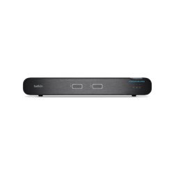 Belkin F1DN202KVM-UNN4 commutateur écran, clavier et souris Grille de montage Noir