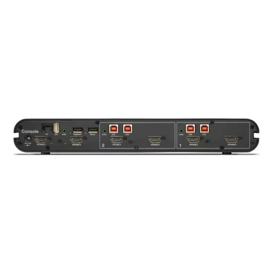 Belkin Universal 2nd Gen Secure commutateur écran, clavier et souris Grille de montage Noir Belkin Universal 2nd Gen Secure commutateur écran, clavier et souris Grille de montage Noir
