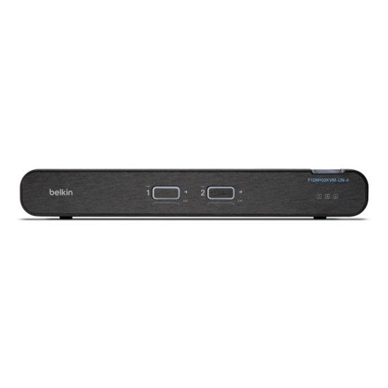 Belkin F1DN102KVM-UN-4 commutateur écran, clavier et souris Noir