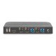 Digitus Commutateur KVM, 2 ports, 4K 60 Hz, 2 x entrées DP, 1 x sortie DP/HDMI