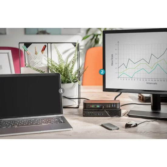Digitus Commutateur KVM, 2 ports, 4K 60 Hz, 2 x entrées DP, 1 x sortie DP/HDMI Digitus Commutateur KVM, 2 ports, 4K 60 Hz, 2 x entrées DP, 1 x sortie DP/HDMI