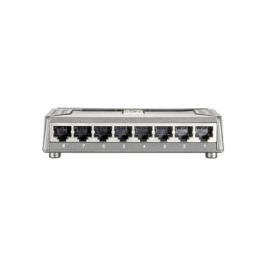 LevelOne FSW-0808TX commutateur réseau Non-géré Fast Ethernet (10/100) Gris
