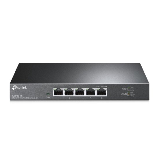 TP-LINK TL-SG105-M2 commutateur réseau Non-géré Gigabit Ethernet (10/100/1000) Noir