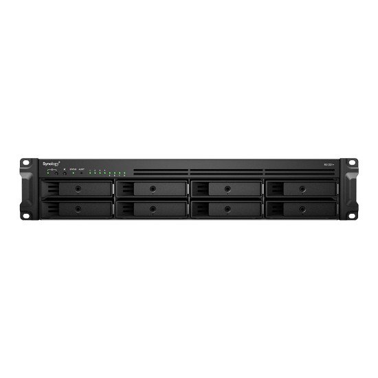 Synology RackStation RS1221+ serveur de stockage NAS Rack (2 U) Ethernet/LAN Noir V1500B