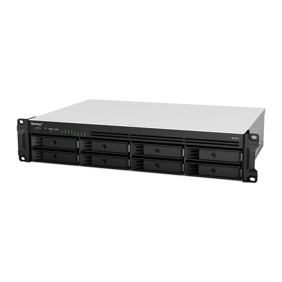 Synology RackStation RS1221+ serveur de stockage NAS Rack (2 U) Ethernet/LAN Noir V1500B