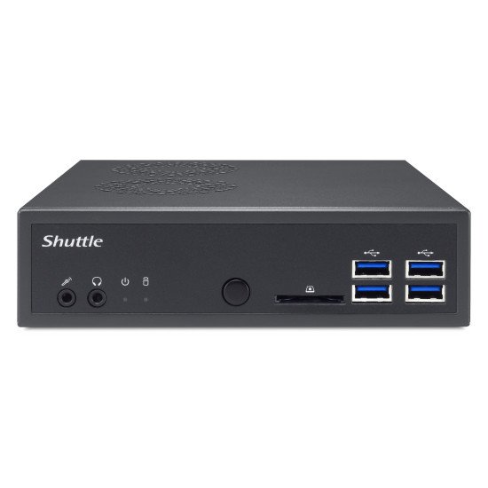 Shuttle XPС slim DA320 1,35L mini PC Noir Emplacement AM4