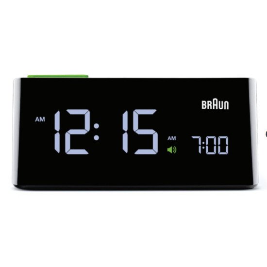 Braun BNC016 Réveil numérique Noir