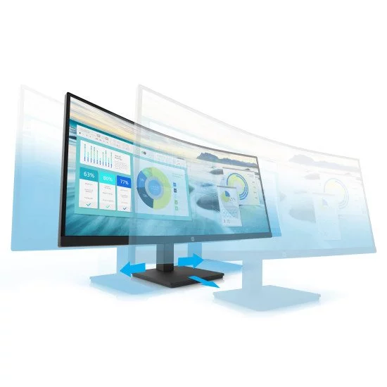 HP P34hc G4 86,4 cm (34") 3440 x 1440 pixels Quad HD LED Noir HP P34hc G4 86,4 cm (34") 3440 x 1440 pixels Quad HD LED Noir