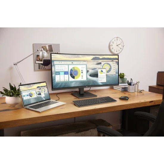HP P34hc G4 86,4 cm (34") 3440 x 1440 pixels Quad HD LED Noir HP P34hc G4 86,4 cm (34") 3440 x 1440 pixels Quad HD LED Noir