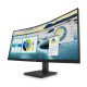 HP P34hc G4 86,4 cm (34") 3440 x 1440 pixels Quad HD LED Noir