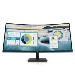 HP P34hc G4 86,4 cm (34") 3440 x 1440 pixels Quad HD LED Noir HP P34hc G4 86,4 cm (34") 3440 x 1440 pixels Quad HD LED Noir