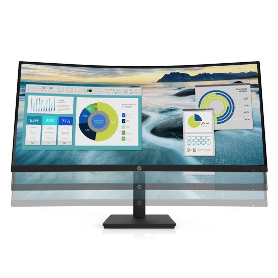 HP P34hc G4 86,4 cm (34") 3440 x 1440 pixels Quad HD LED Noir