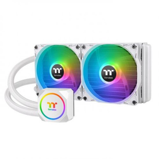 Thermaltake TH240 ARGB Sync Snow Edition Processeur Refroidisseur de liquide tout-en-un Thermaltake TH240 ARGB Sync Snow Edition Processeur Refroidisseur de liquide tout-en-un