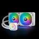 Thermaltake TH240 ARGB Sync Snow Edition Processeur Refroidisseur de liquide tout-en-un Thermaltake TH240 ARGB Sync Snow Edition Processeur Refroidisseur de liquide tout-en-un