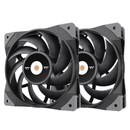 Thermaltake TOUGHFAN 12 Boitier PC Ventilateur 12 cm Noir 2 pièce(s) Thermaltake TOUGHFAN 12 Boitier PC Ventilateur 12 cm Noir 2 pièce(s)