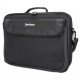 Manhattan Sacoche PC portable Cambridge 15,6", clamshell, noire, ÉCONOMIQUE, poche accessoires, compartiment documents, bandoulière amovible, équiv. Targus TAR300, garantie 3 ans