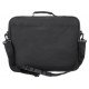 Manhattan Sacoche PC portable Cambridge 15,6", clamshell, noire, ÉCONOMIQUE, poche accessoires, compartiment documents, bandoulière amovible, équiv. Targus TAR300, garantie 3 ans