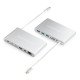 Sanho HyperDrive ULTIMATE 11-in-1 USB 3.2 Gen 1 (3.1 Gen 1) Type-C 5000 Mbit/s Argent