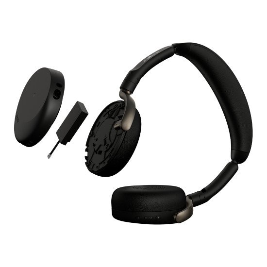Jabra Evolve3 65 Flex Casque Sans fil Arceau Bureau/Centre d'appels USB Type-A Bluetooth Noir