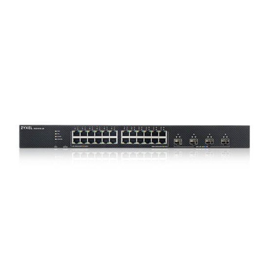 Zyxel XGS1935-28-EU0101F commutateur réseau Géré L2+/L3 Gigabit Ethernet (10/100/1000) 1U Noir Zyxel XGS1935-28-EU0101F commutateur réseau Géré L2+/L3 Gigabit Ethernet (10/100/1000) 1U Noir