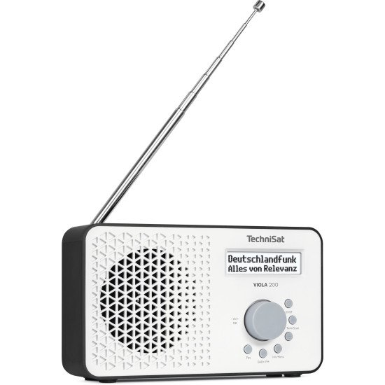 TechniSat 0000/2936 Radio portable Numérique Blanc TechniSat 0000/2936 Radio portable Numérique Blanc