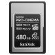SanDisk PRO-CINEMA CFexpress Type A Card - 480GB 480 Go