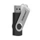 Intenso Clé USB Office Line, 128 Go, USB-A, 3.2 Gen 1x1, noir-argent
