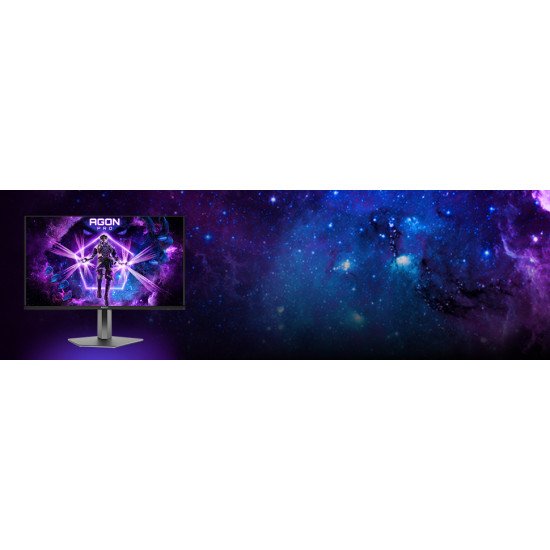AOC AGON PRO AG326UZD2P écran PC 80 cm (31.5") 3840 x 2160 pixels 4K Ultra HD QLED Noir