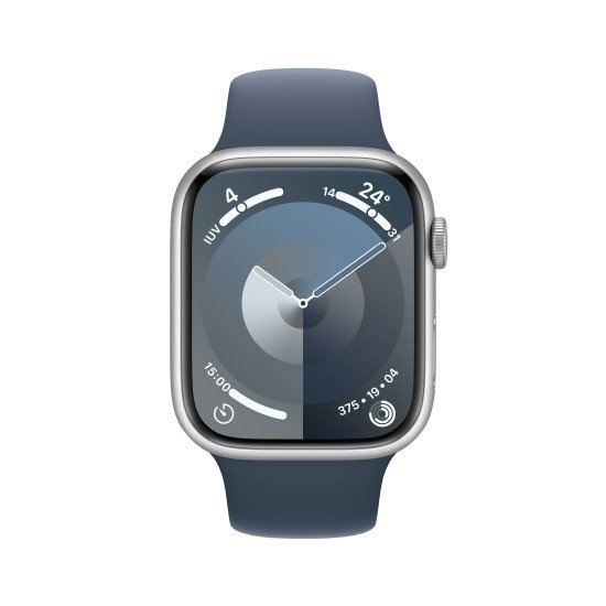 Apple Watch Series 9 45 mm Numérique 396 x 484 pixels Écran tactile 4G Argent Wifi GPS (satellite) Apple Watch Series 9 45 mm Numérique 396 x 484 pixels Écran tactile 4G Argent Wifi GPS (satellite)