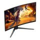 AOC G4 C32G4Z écran PC 80 cm (31.5") 1920 x 1080 pixels Full HD LCD Noir, Rouge