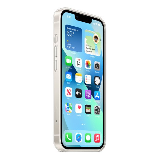 Apple MC2W4ZM/A coque de protection pour téléphones portables 15,5 cm (6.1") Housse Transparent Apple MC2W4ZM/A coque de protection pour téléphones portables 15,5 cm (6.1") Housse Transparent