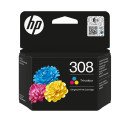 HP 308 Cartouche d'encre authentique Trois couleurs