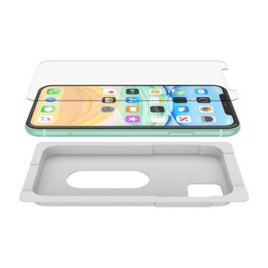 Belkin SCREENFORCE Protection d'écran transparent iPhone 11, iPhone XR