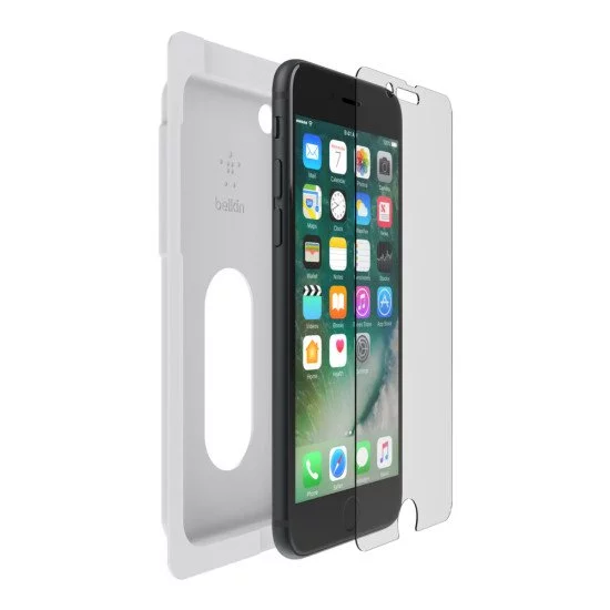 Belkin SCREENFORCE InvisiGlass Ultra Protection d'écran transparent Apple 1 pièce(s) Belkin SCREENFORCE InvisiGlass Ultra Protection d'écran transparent Apple 1 pièce(s)