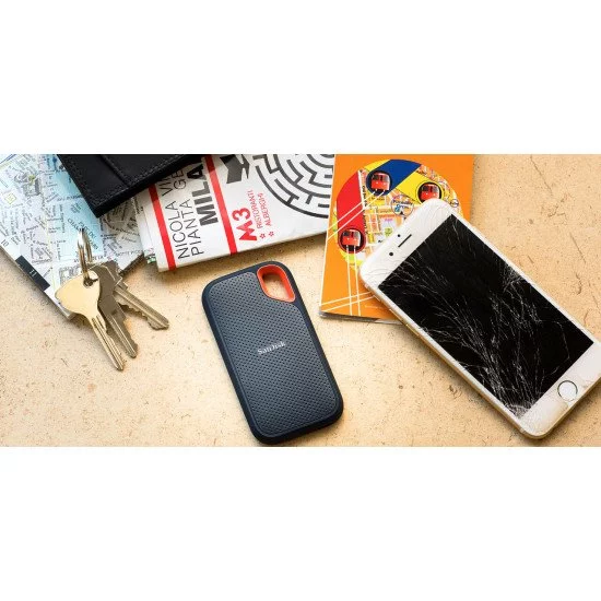 SanDisk Extreme 4000 Go Noir, Orange SanDisk Extreme 4000 Go Noir, Orange