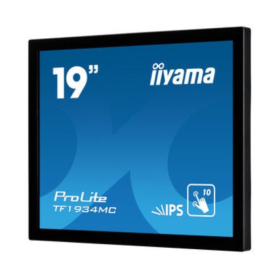 iiyama ProLite TF1934MC-B7X moniteur à écran tactile 48,3 cm (19") 1280 x 1024 pixels Plusieurs pressions Noir