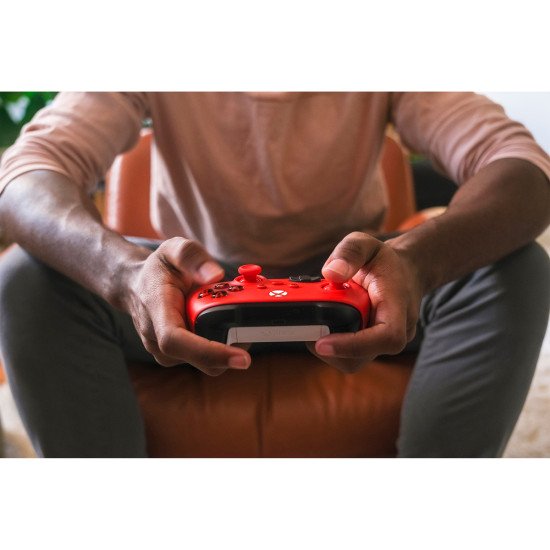 Microsoft Pulse Red Rouge Bluetooth/USB Manette de jeu Analogique/Numérique Xbox, Xbox One, Xbox Series S, Xbox Series X