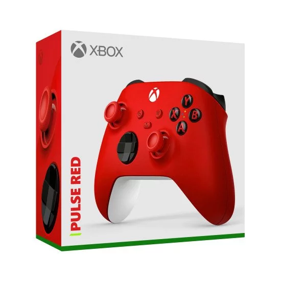 Microsoft Pulse Red Rouge Bluetooth/USB Manette de jeu Analogique/Numérique Xbox, Xbox One, Xbox Series S, Xbox Series X Microsoft Pulse Red Rouge Bluetooth/USB Manette de jeu Analogique/Numérique Xbox, Xbox One, Xbox Series S, Xbox Series X