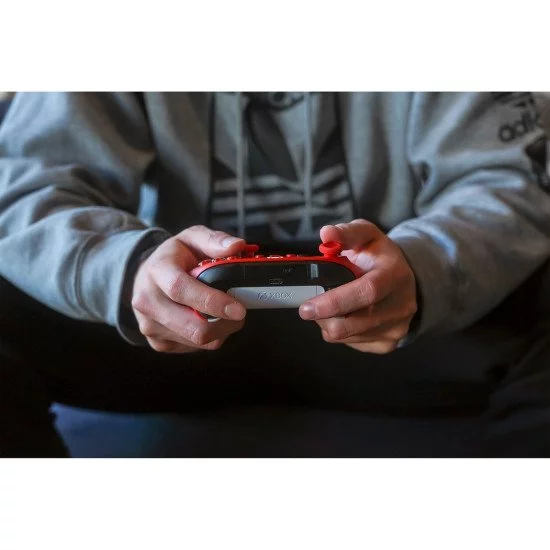Microsoft Pulse Red Rouge Bluetooth/USB Manette de jeu Analogique/Numérique Xbox, Xbox One, Xbox Series S, Xbox Series X Microsoft Pulse Red Rouge Bluetooth/USB Manette de jeu Analogique/Numérique Xbox, Xbox One, Xbox Series S, Xbox Series X