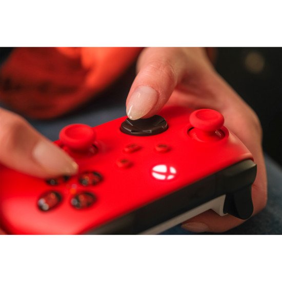 Microsoft Pulse Red Rouge Bluetooth/USB Manette de jeu Analogique/Numérique Xbox, Xbox One, Xbox Series S, Xbox Series X