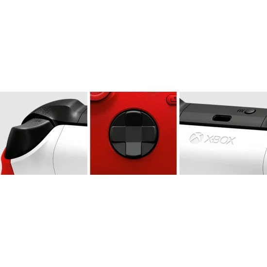Microsoft Pulse Red Rouge Bluetooth/USB Manette de jeu Analogique/Numérique Xbox, Xbox One, Xbox Series S, Xbox Series X Microsoft Pulse Red Rouge Bluetooth/USB Manette de jeu Analogique/Numérique Xbox, Xbox One, Xbox Series S, Xbox Series X